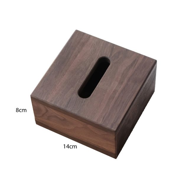 Hộp giấy ăn 14x14 óc chó